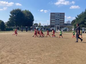 グリーンカードリーグ試合上手くなる自分たちで考えるチーム鳩ヶ谷Jリーグリーガープロ川口市アイシンク新郷南安行東慈林神根東桜町小学校小学生一二三四五六年幼児少年サッカークラブチーム